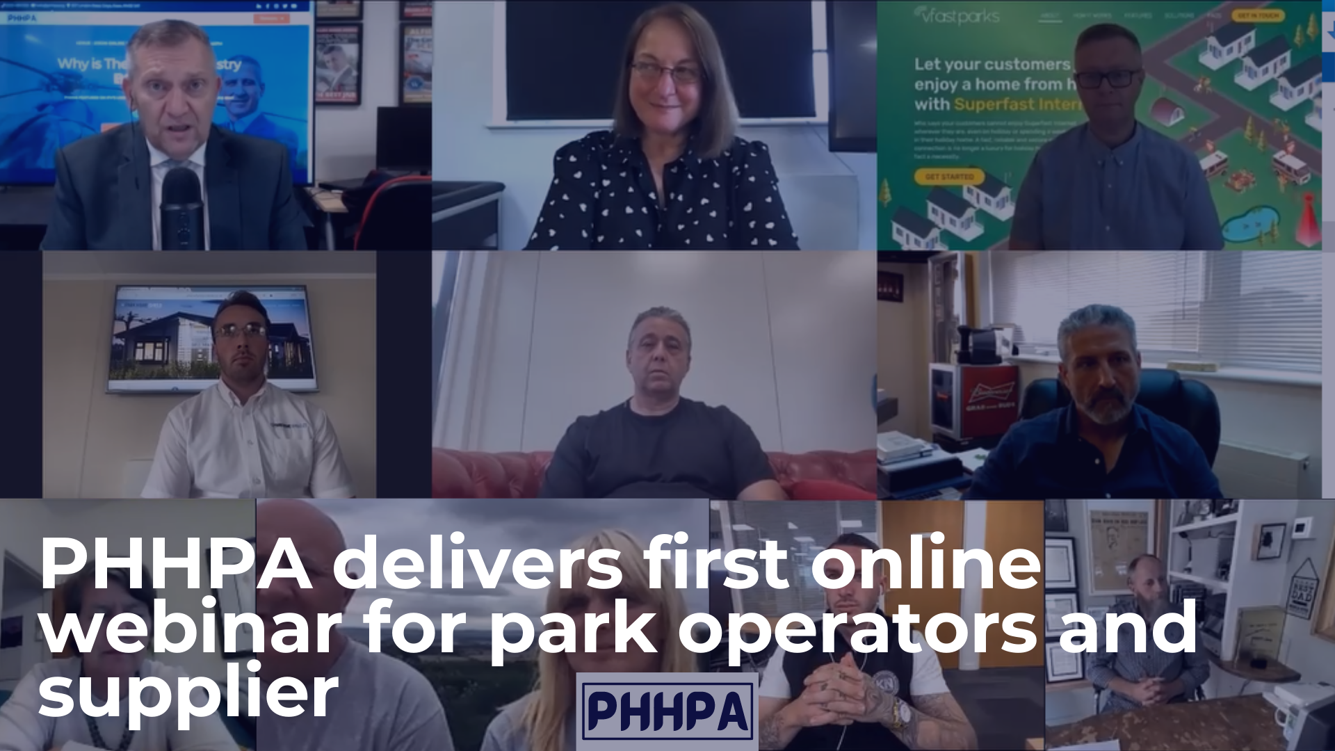 PHHPA Delivers First Online Webinar For Park Operators and Suppliers