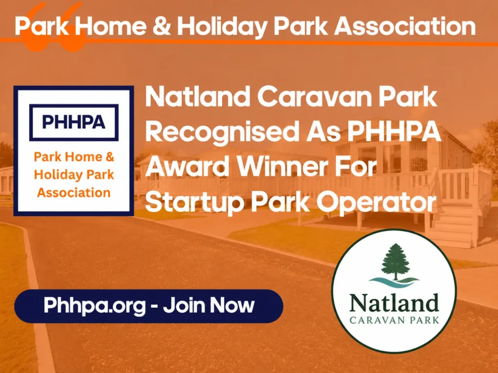 Natland Caravan Park PHHPA Startup Park Operator Award Winner