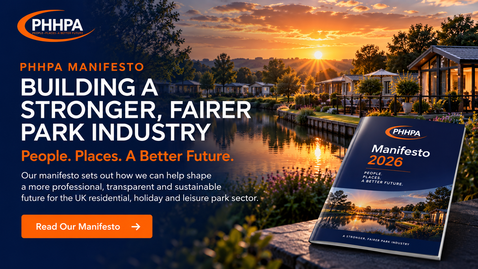 PHHPA Manifesto 2026-2027 3D guide for the Park Home & Holiday Park Association